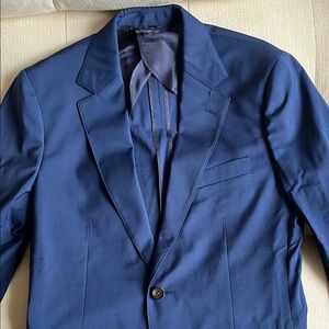Bonobos Bright Blue Italian Sport Coat Slim Tailored Blazer NWOT 38R